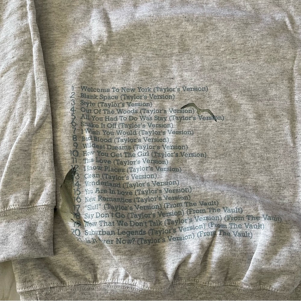🩵TS 1989 TV Spotify Exclusive Crewneck🩵 - Picture 4 of 8